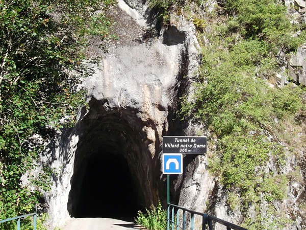 Le second tunnel - 365 m : un four "glaciale" !