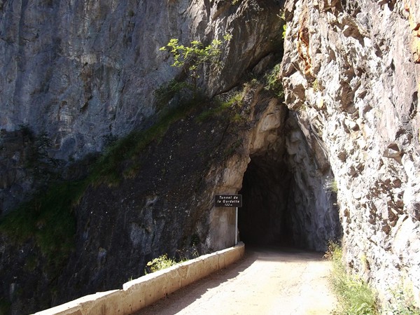 L'entrée du troisième tunnel.
