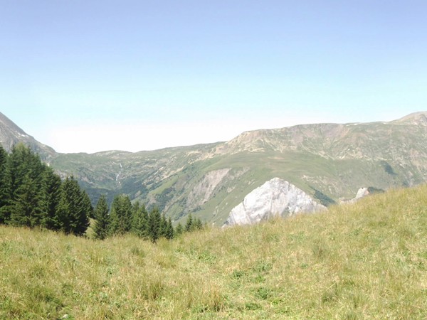 Panorama Ouest du Col de St-Jean.