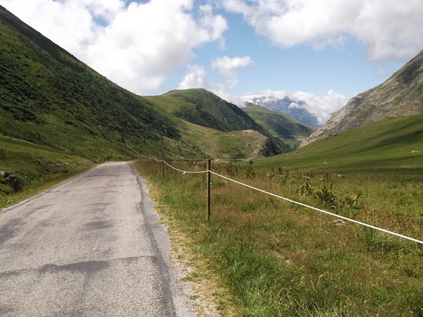Descente vers l'Alpe d'Huez.